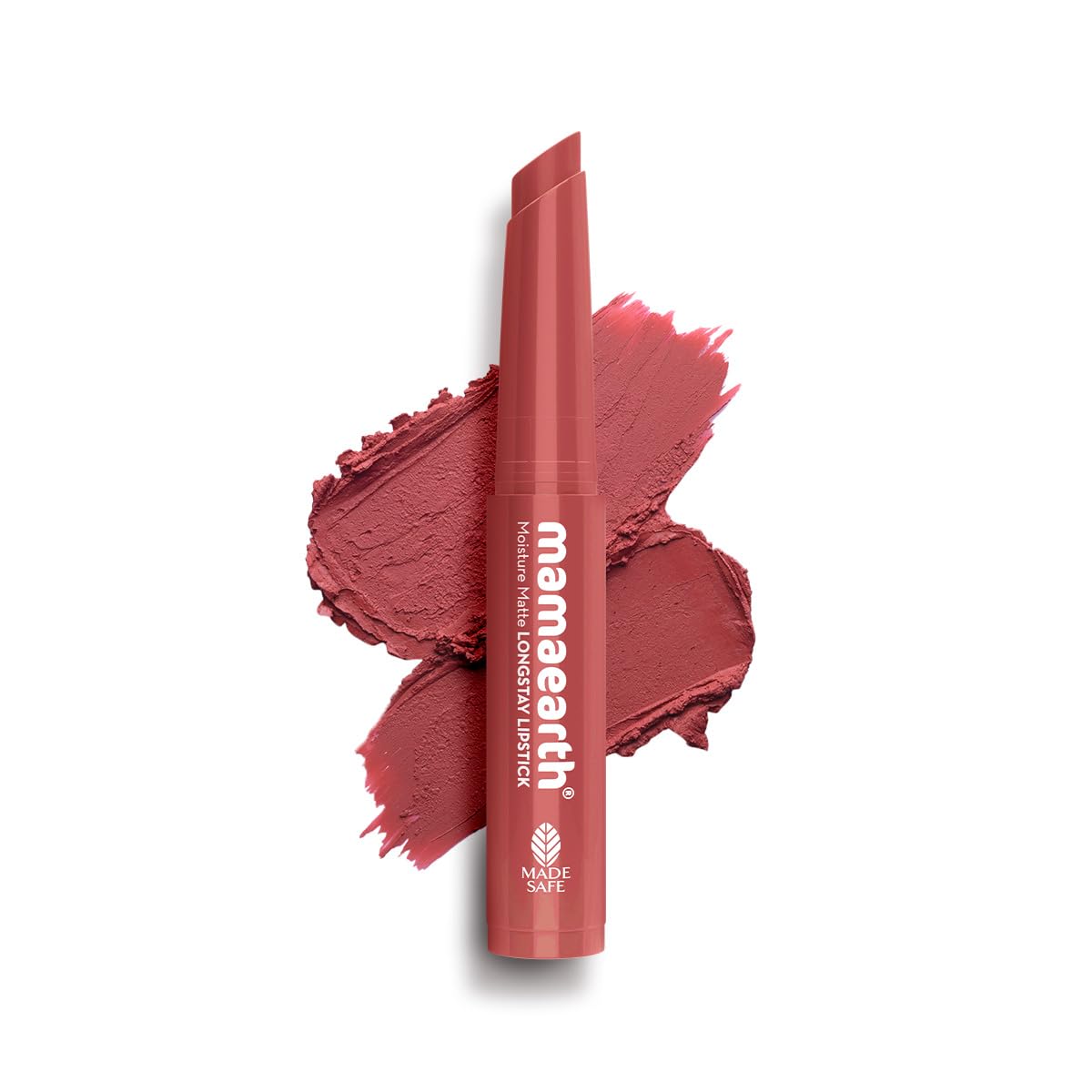 Mamaearth Moisture Matte Longstay Lipstick | 12 Hour Long Stay (2 g)