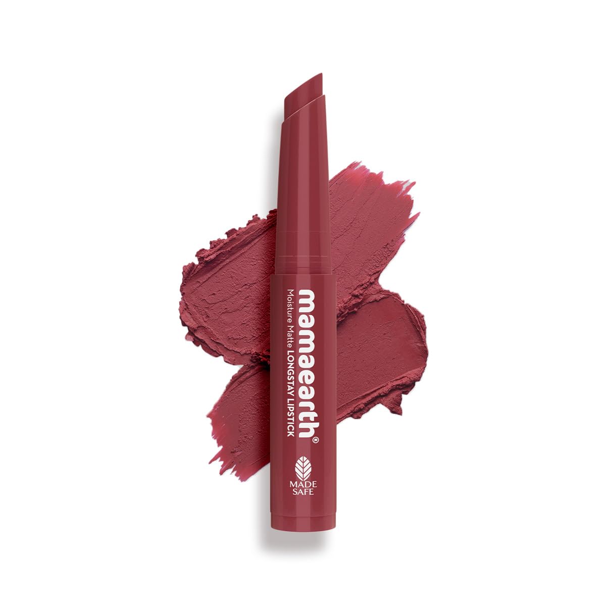 Mamaearth Moisture Matte Longstay Lipstick | 12 Hour Long Stay (2 g)