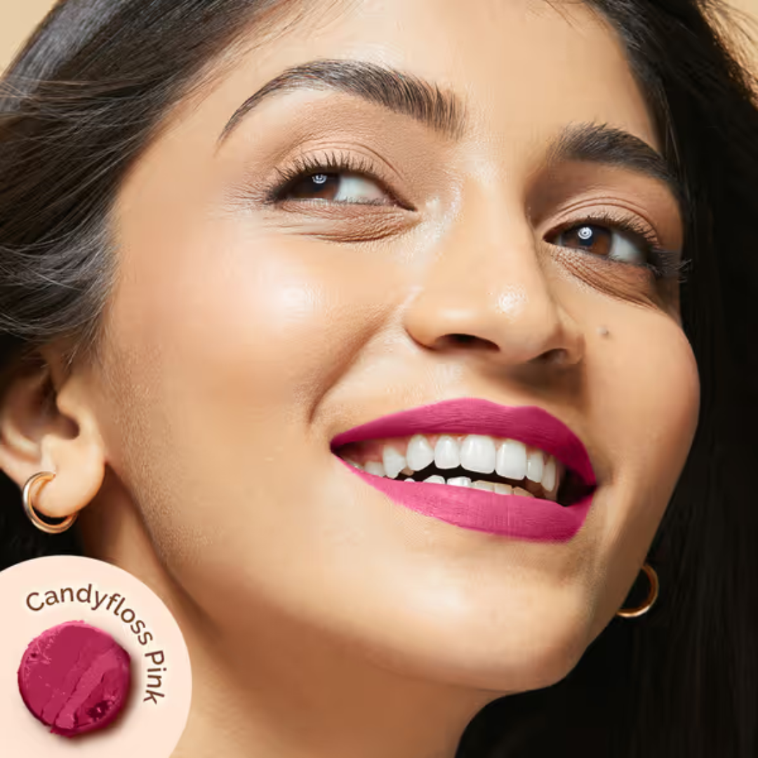 Mamaearth Moisture Matte Longstay Lipstick | 12 Hour Long Stay (2 g)