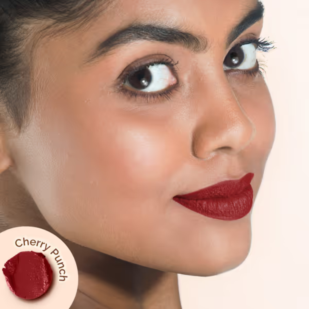 Mamaearth Moisture Matte Longstay Lipstick | 12 Hour Long Stay (2 g)