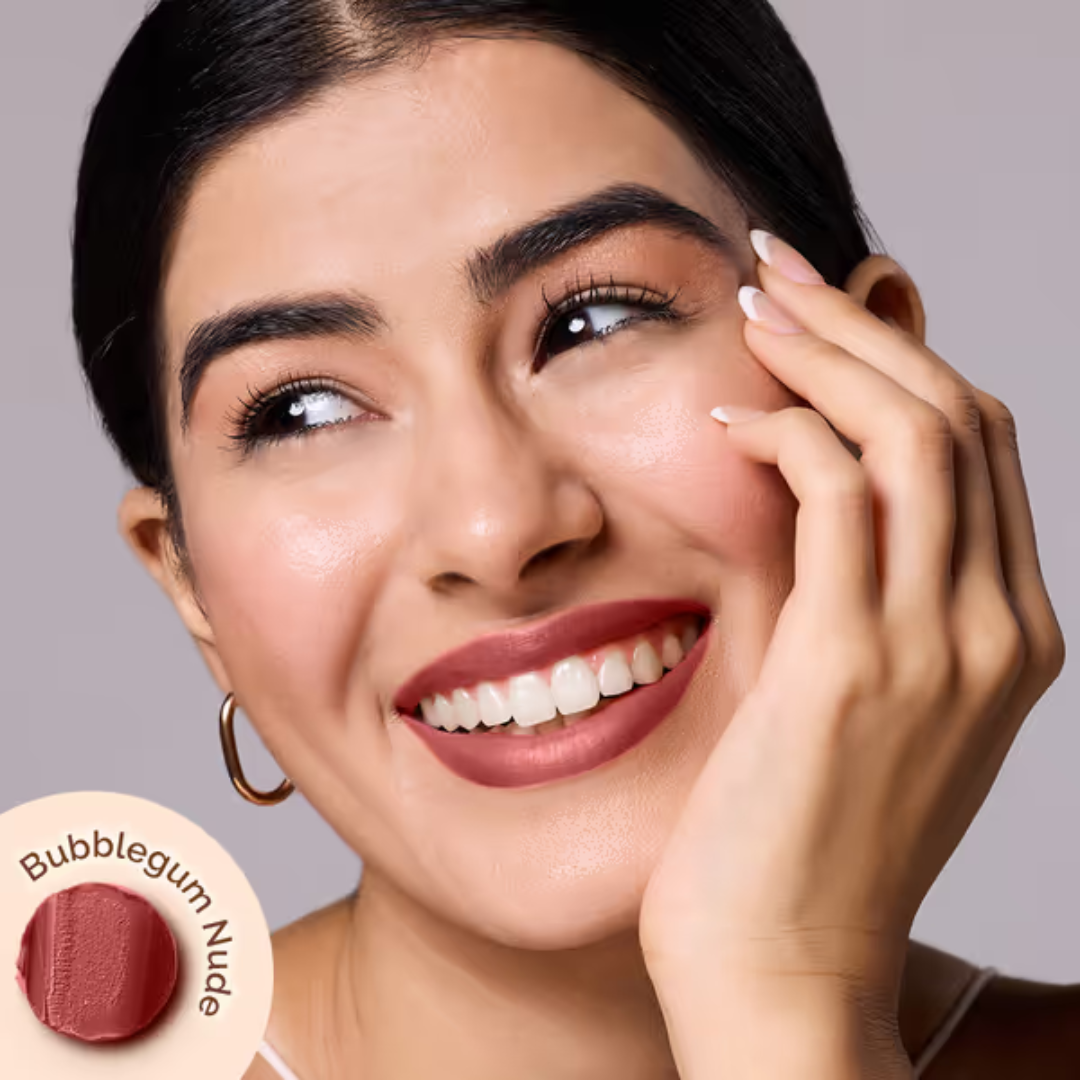 Mamaearth Moisture Matte Longstay Lipstick | 12 Hour Long Stay (2 g)