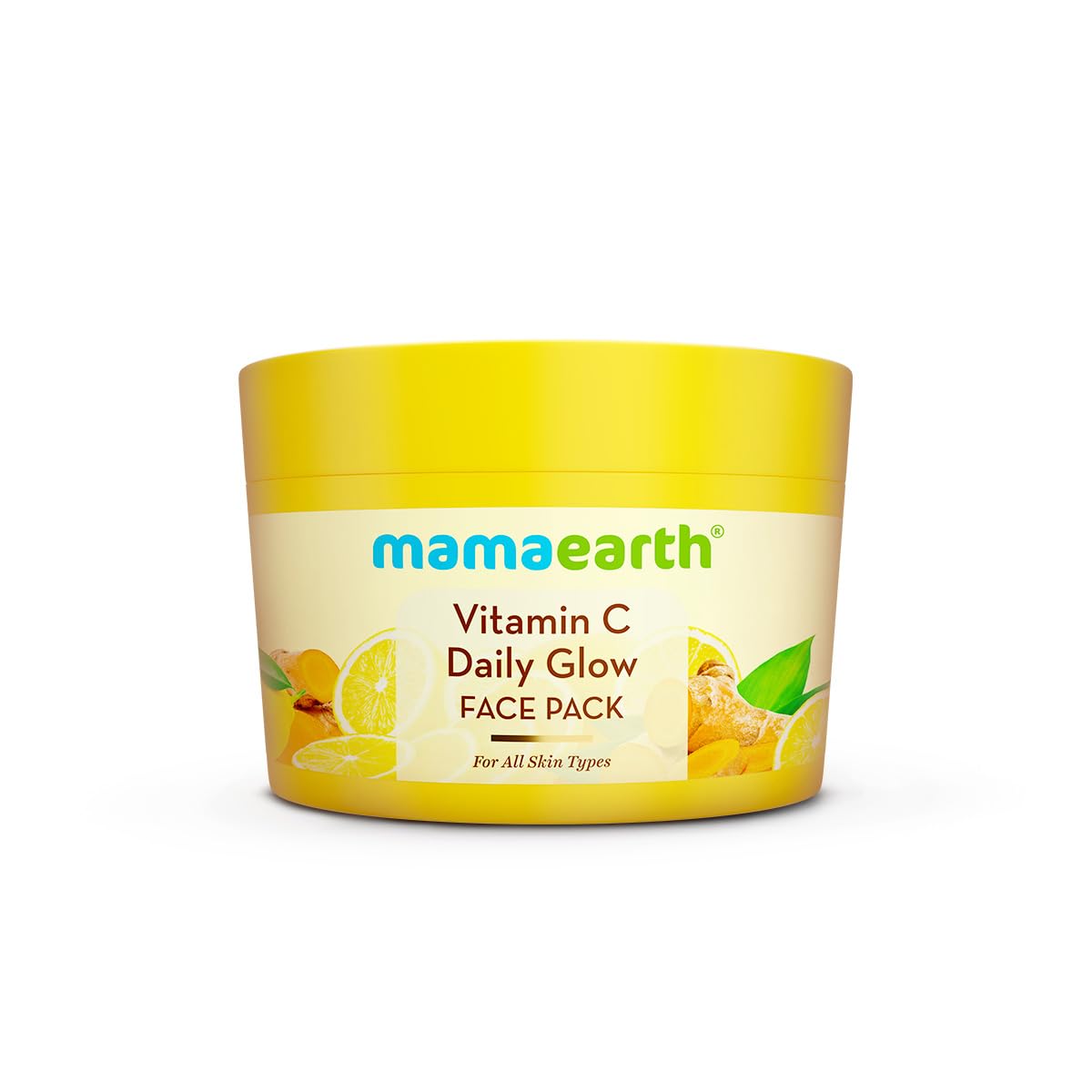Mamaearth Vitamin C Daily Glow Face Pack For Skin Brightening & Natural Glow (200 ml)