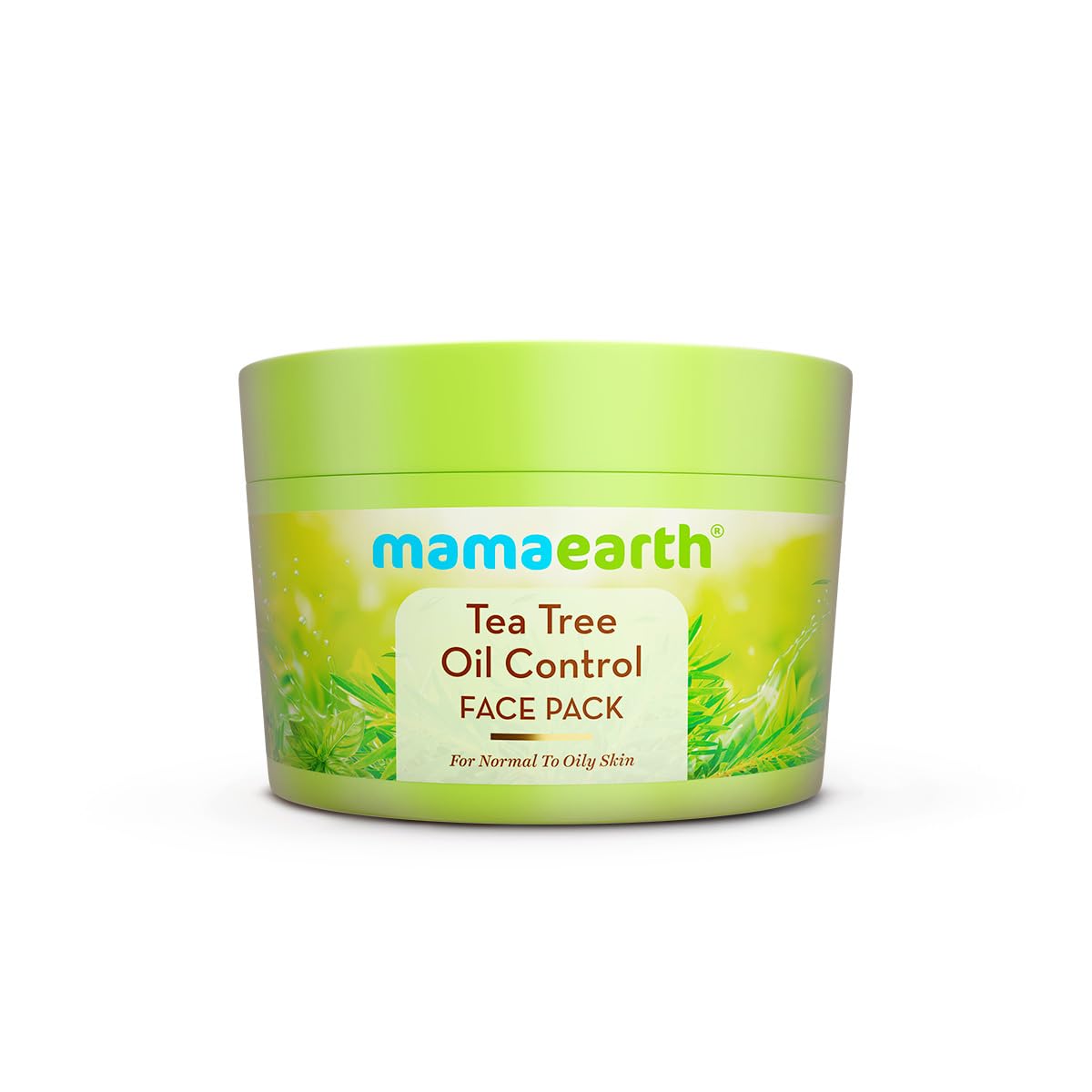 Mamaearth Tea Tree Oil Control Face Pack | For Acne, Pimple and Oil control 200G