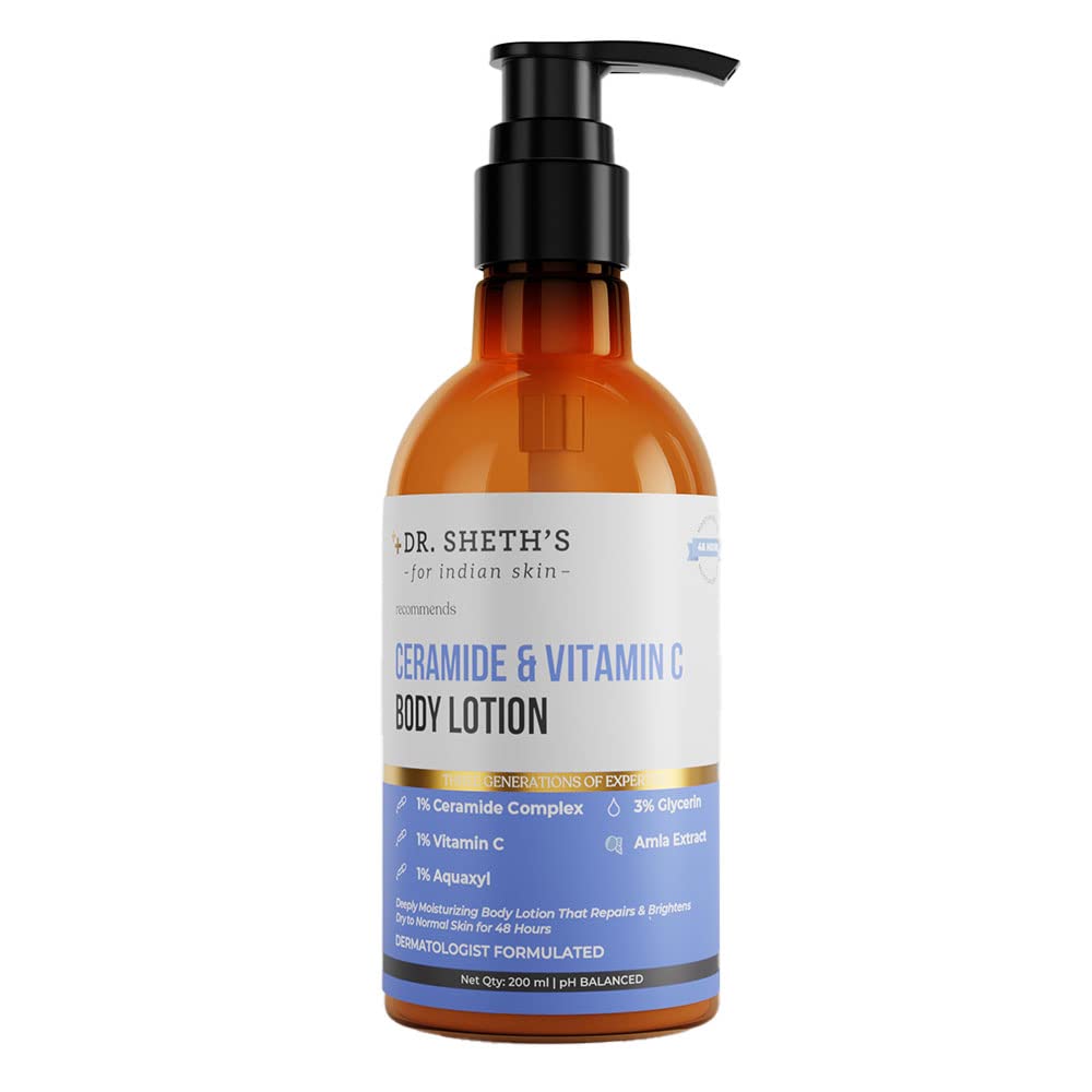 Dr. Sheth's Ceramide & Vitamin C Body Lotion - 200ml