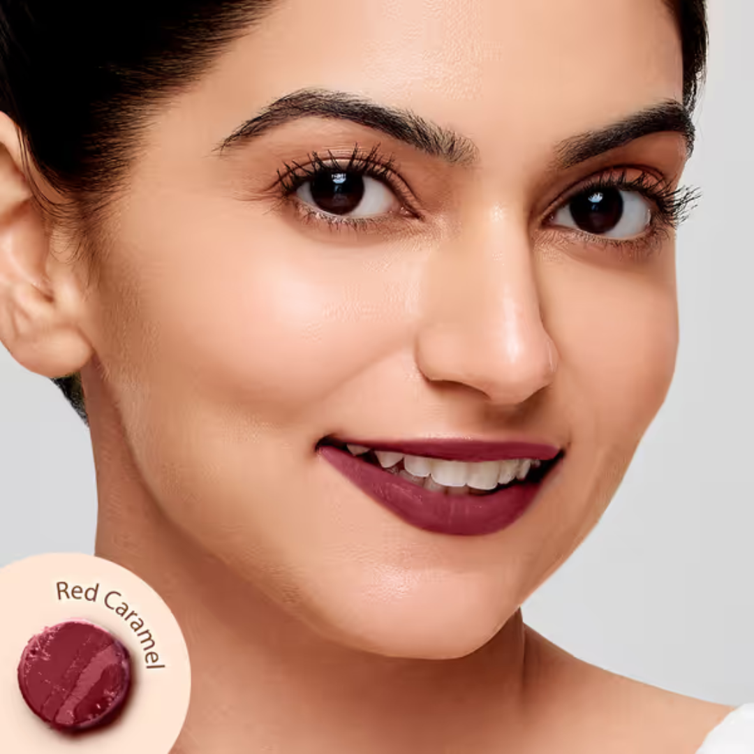 Mamaearth Moisture Matte Longstay Lipstick | 12 Hour Long Stay (2 g)