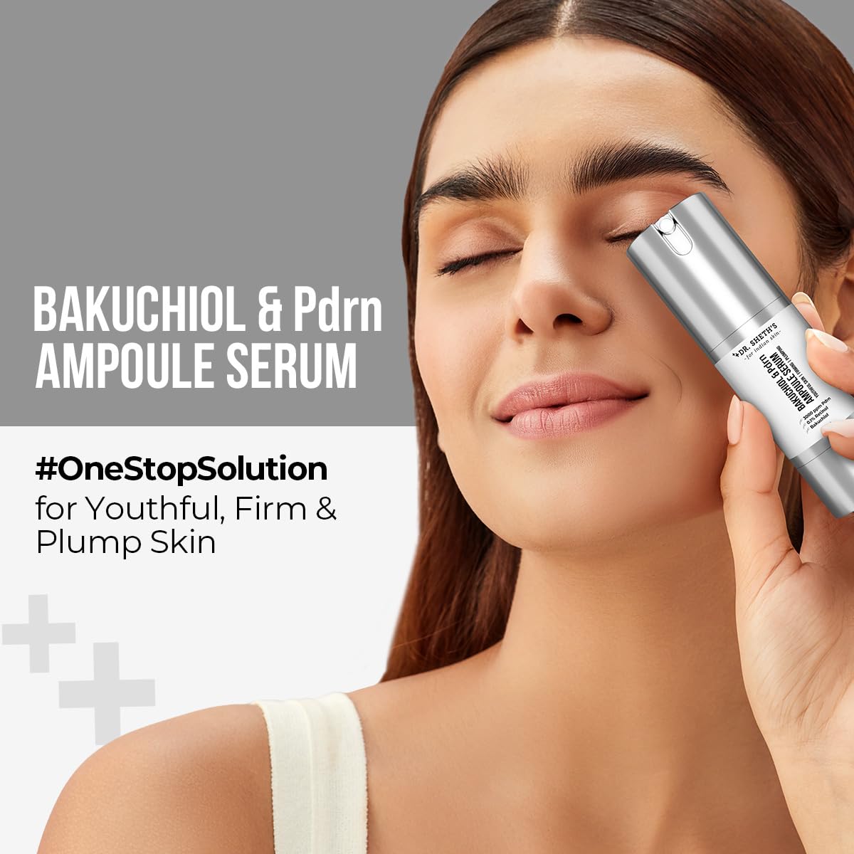 Dr. Sheth's Bakuchiol & Pdrn Ampoule Serum for Firms & Plumps Skin - 30ml