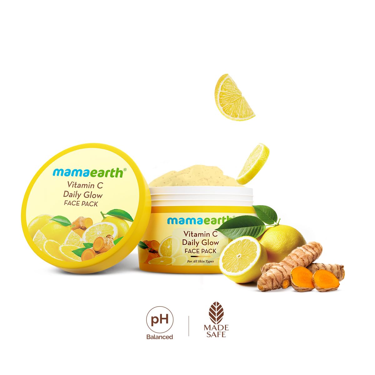 Mamaearth Vitamin C Daily Glow Face Pack For Skin Brightening & Natural Glow (200 ml)