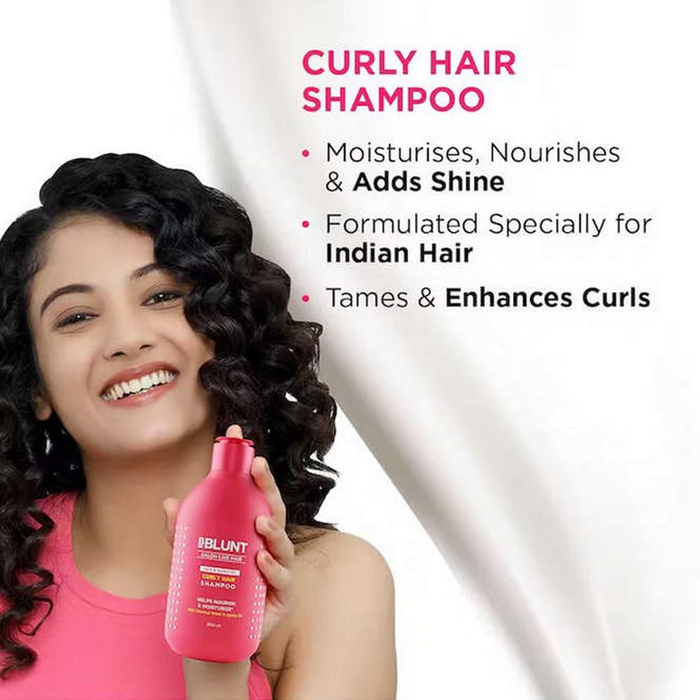 BBLUNT Curly Hair Shampoo (300 ml) / Conditioner (250ml)