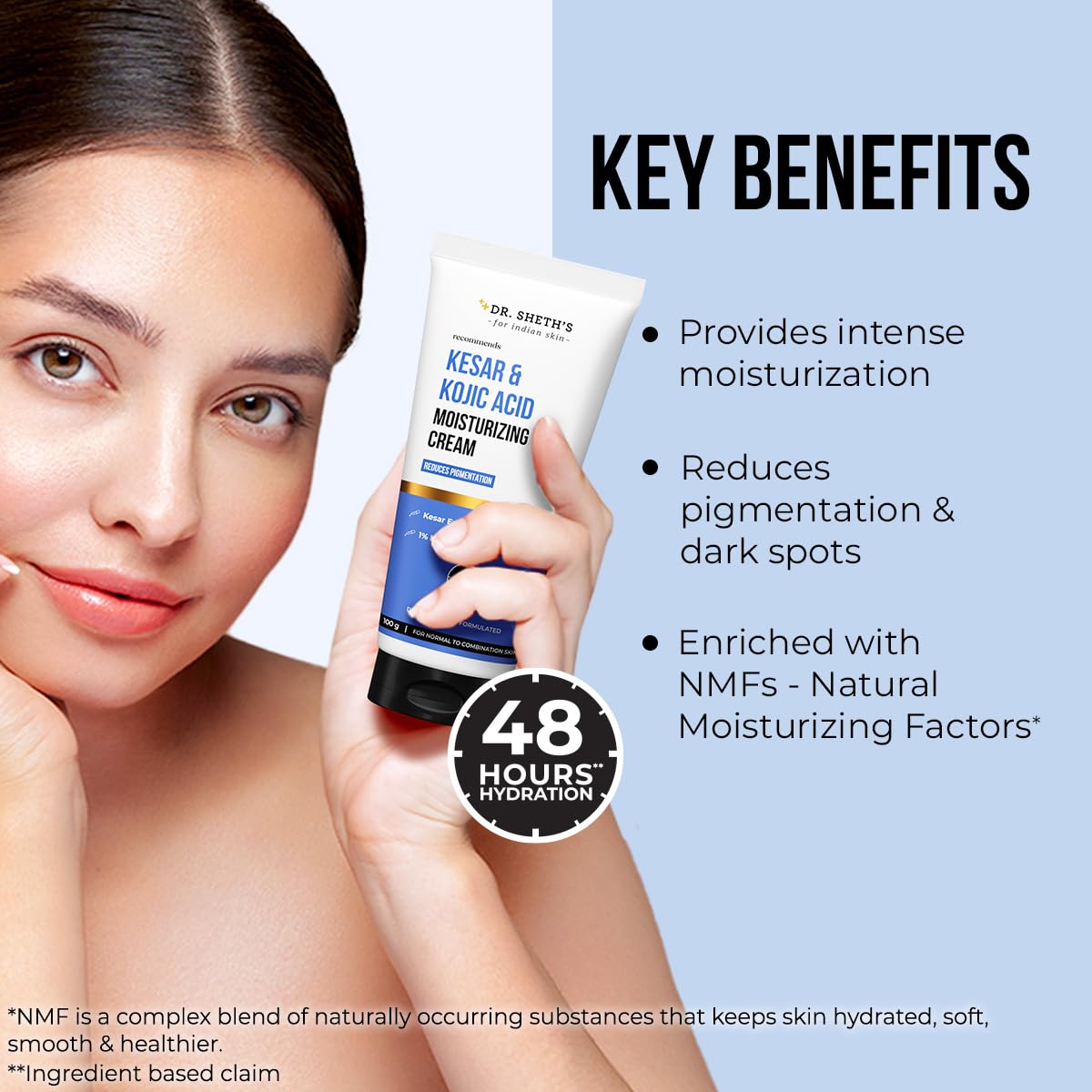 Dr. Sheth's Ceramide & Vitamin C Moisturizing Cream 100g
