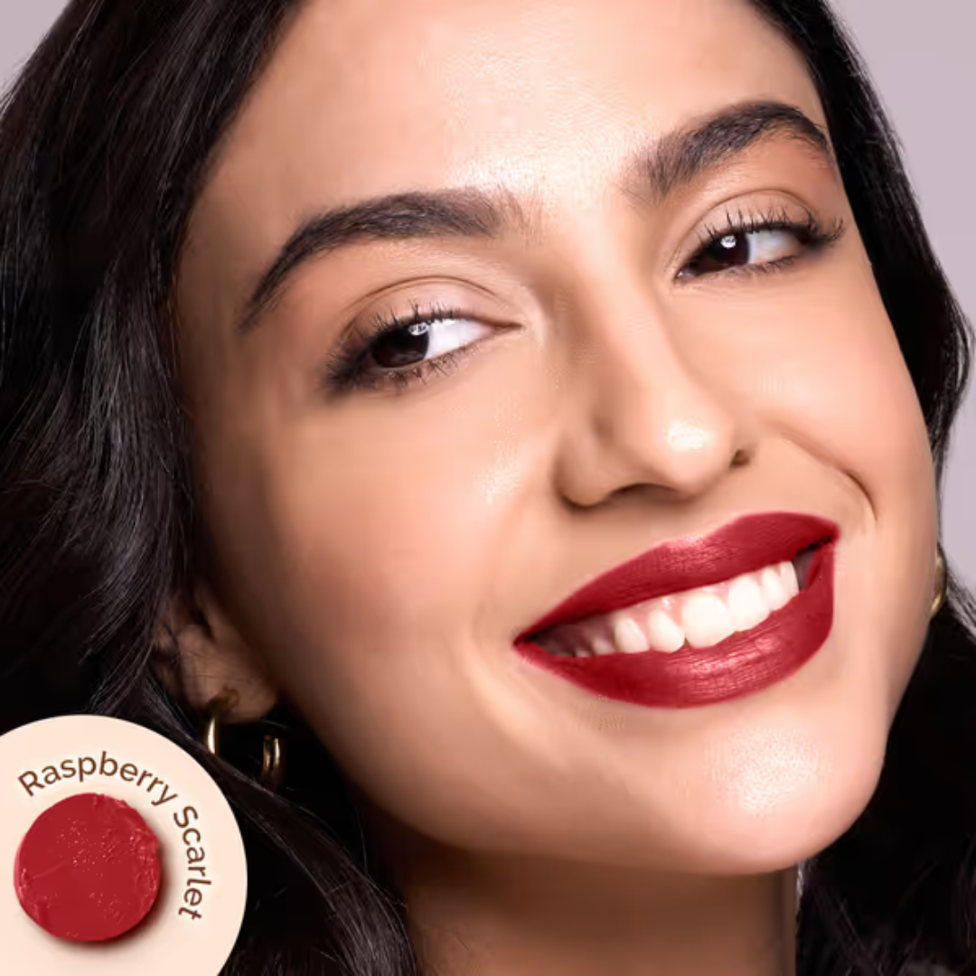 Mamaearth Moisture Matte Longstay Lipstick | 12 Hour Long Stay (2 g)
