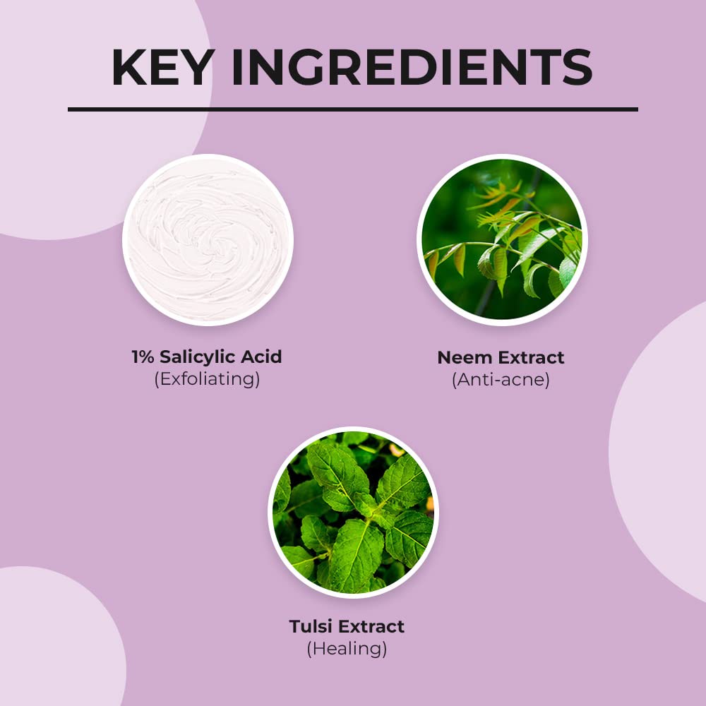 Dr. Sheth’s Neem & Salicylic Acid Face Wash - 100 ml
