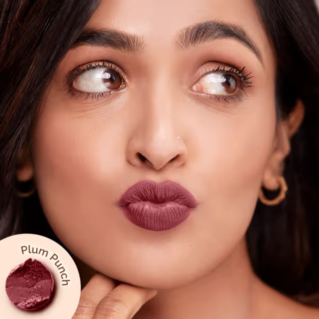 Mamaearth Moisture Matte Longstay Lipstick | 12 Hour Long Stay (2 g)