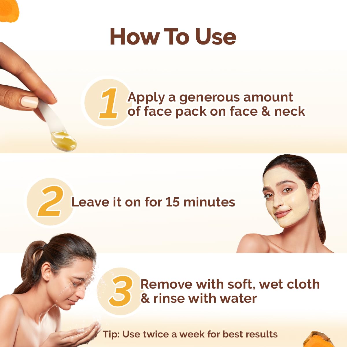 Mamaearth Ubtan Detan Face Pack | Instantly Reduces Tan, Adds Glow | 200g