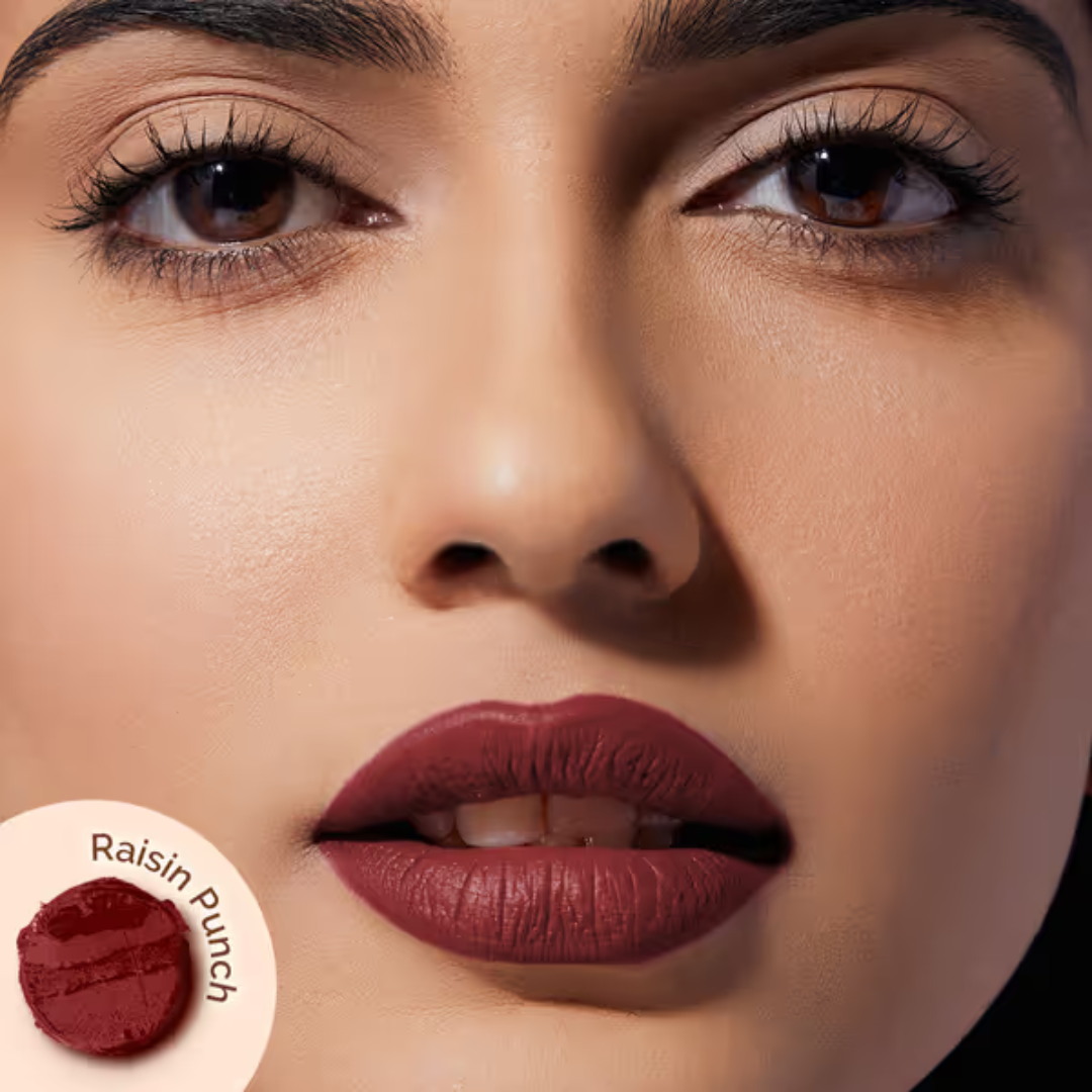 Mamaearth Moisture Matte Longstay Lipstick | 12 Hour Long Stay (2 g)