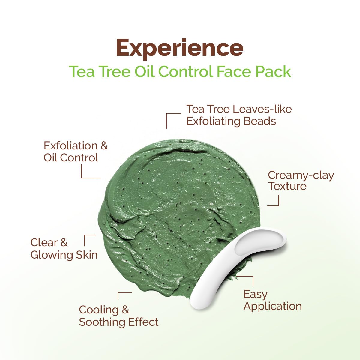 Mamaearth Tea Tree Oil Control Face Pack | For Acne, Pimple and Oil control 200G