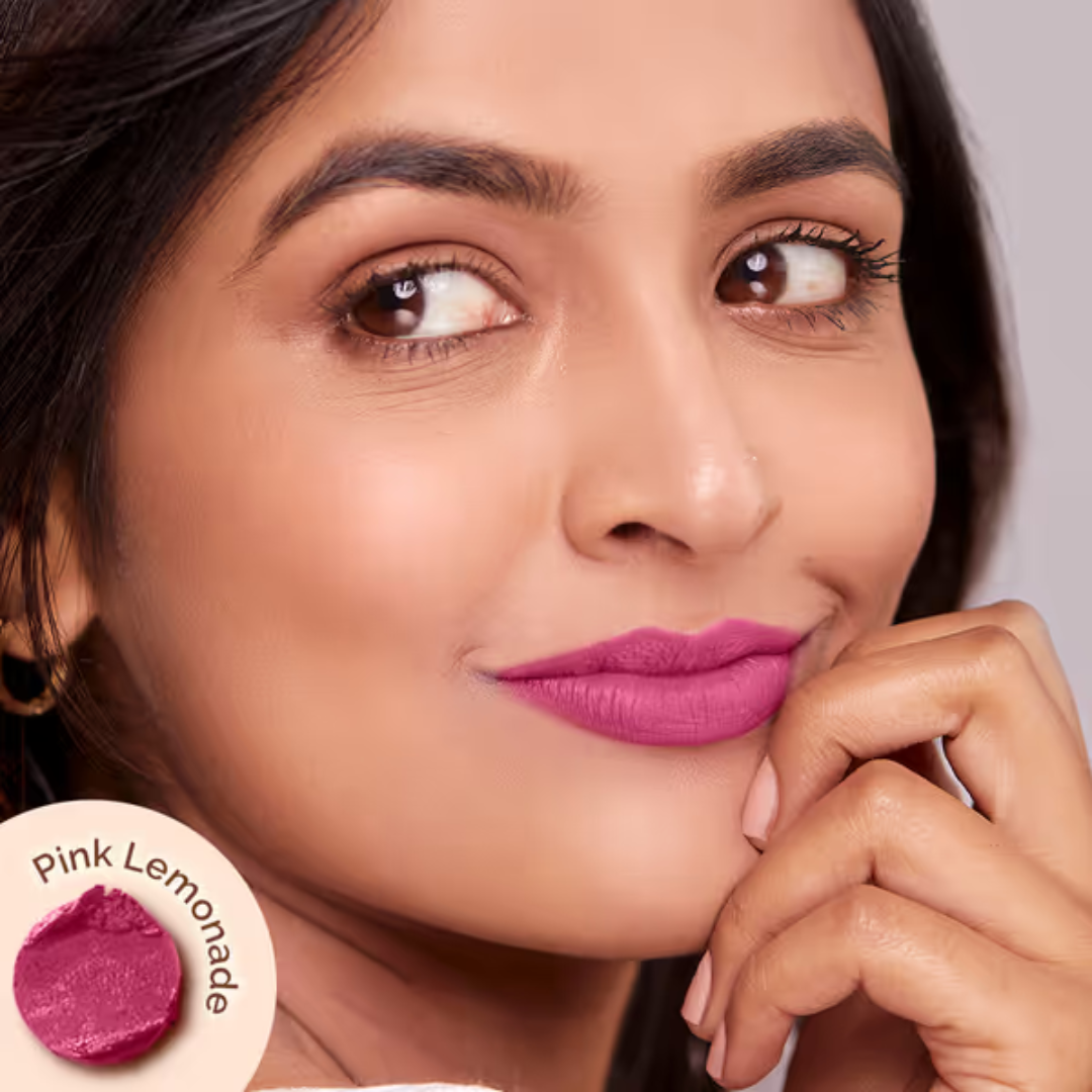 Mamaearth Moisture Matte Longstay Lipstick | 12 Hour Long Stay (2 g)