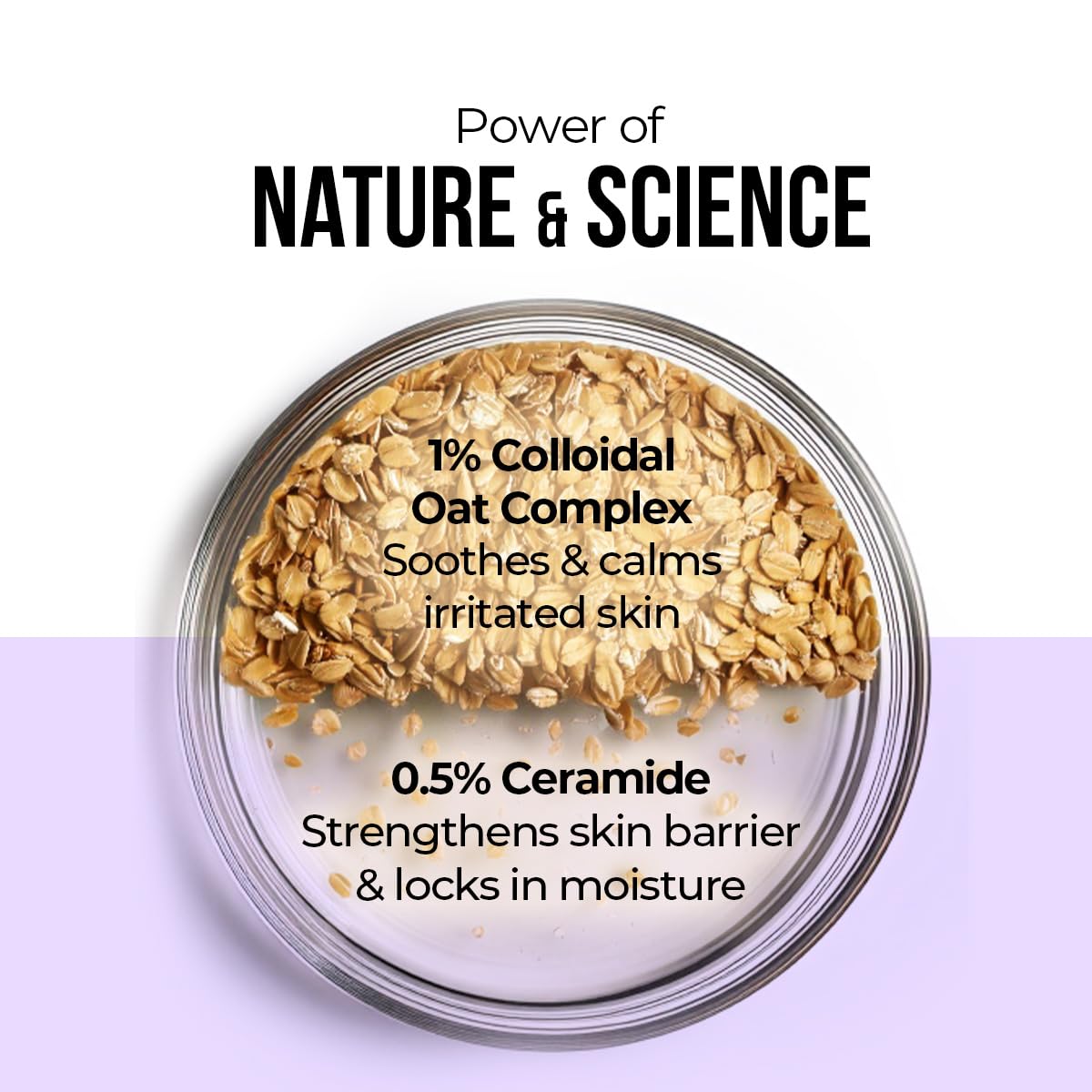 Dr. Sheth's Oats & Ceramide Sensitive Skin Gentle Cleanser | 125ml