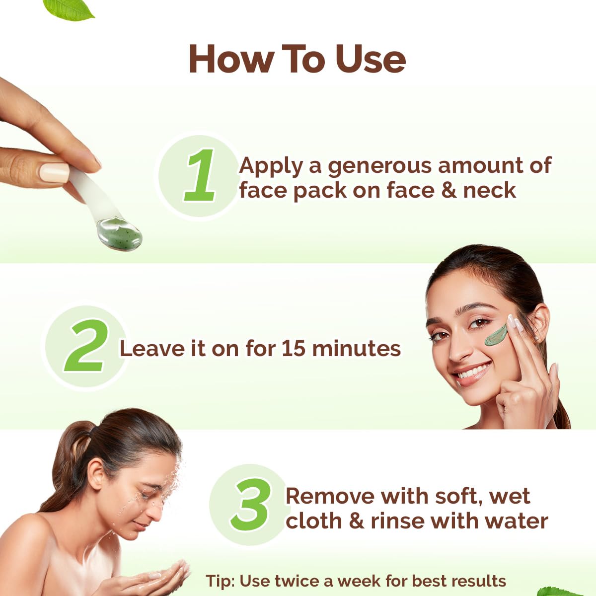 Mamaearth Tea Tree Oil Control Face Pack | For Acne, Pimple and Oil control 200G
