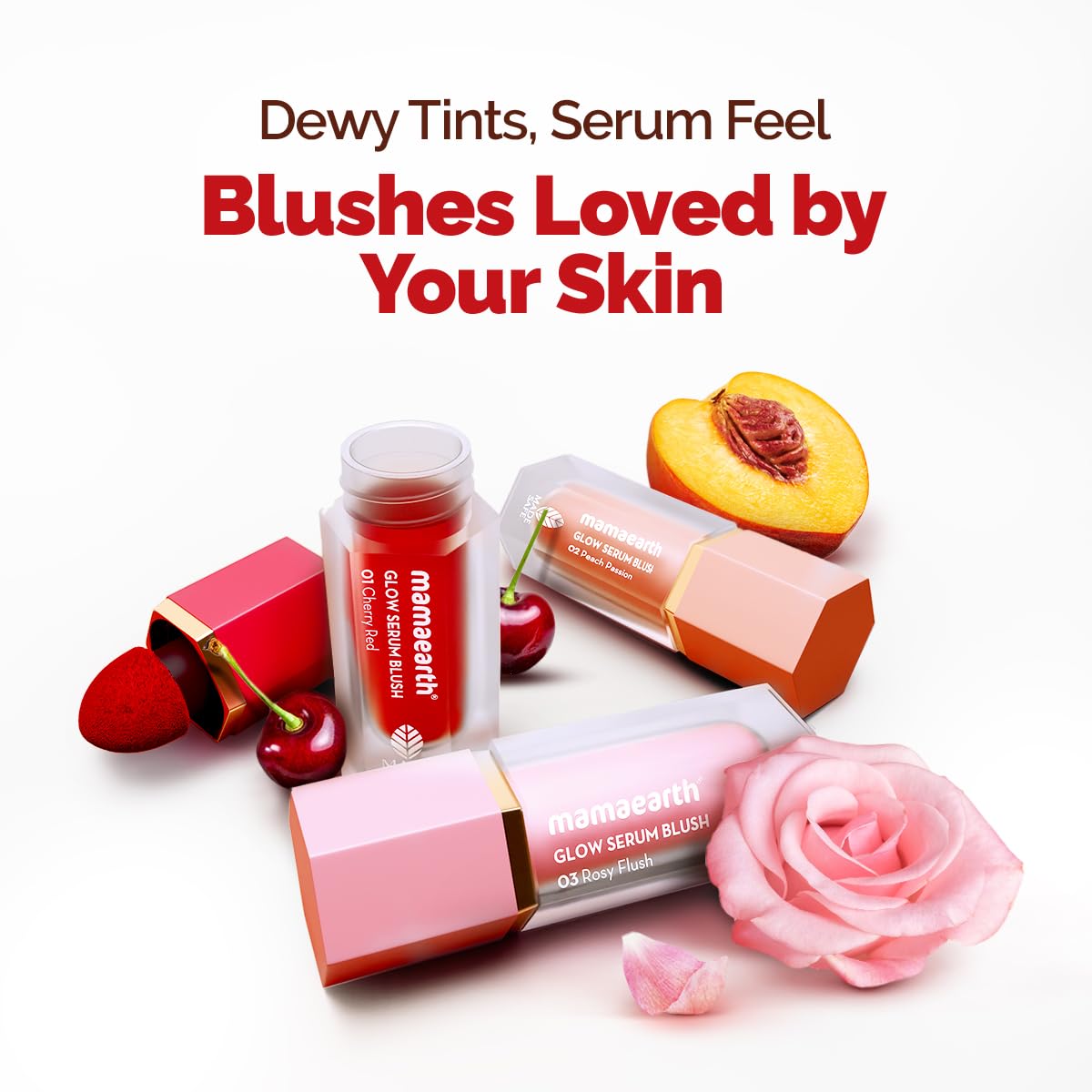 Mamaearth Glow Serum Blush (5 ml)