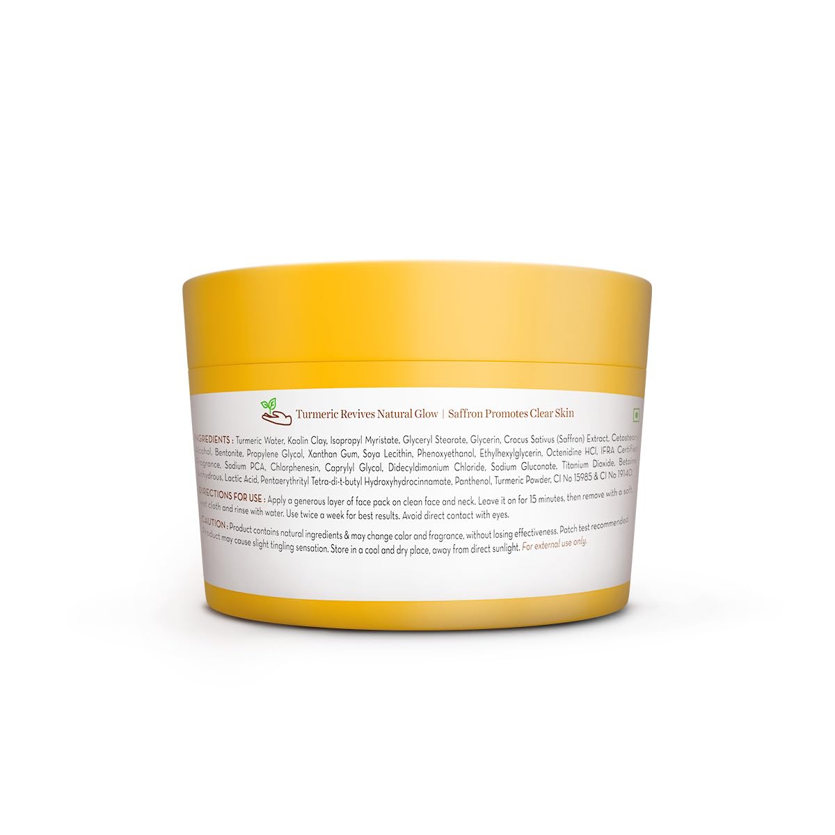 Mamaearth Ubtan Detan Face Pack | Instantly Reduces Tan, Adds Glow | 200g