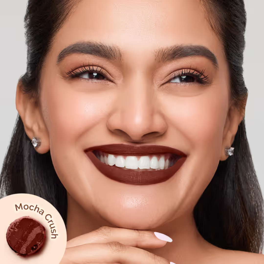 Mamaearth Moisture Matte Longstay Lipstick | 12 Hour Long Stay (2 g)