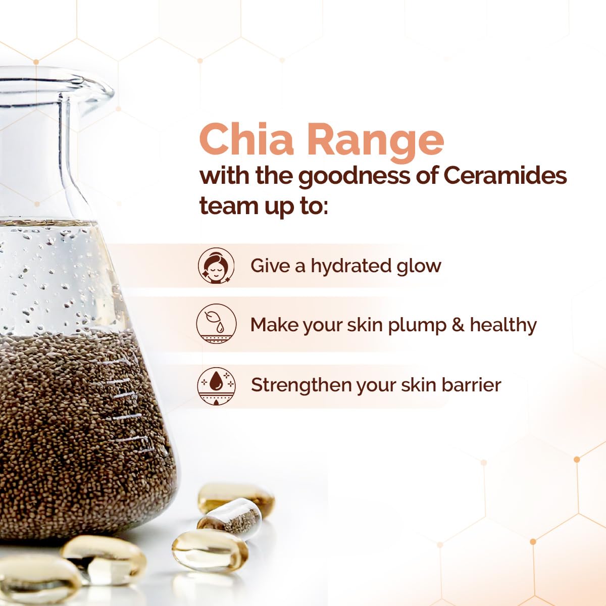Mamaearth Chia Calming Moisturizer with Chia Seed | For Hydrated Glow | For Dry & Sensitive Skin | 80g