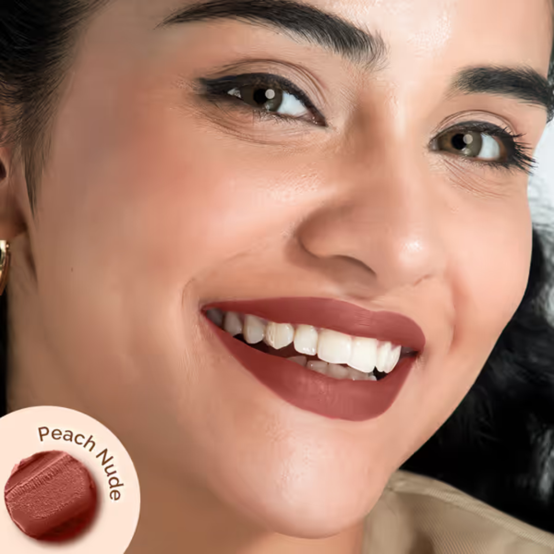 Mamaearth Moisture Matte Longstay Lipstick | 12 Hour Long Stay (2 g)