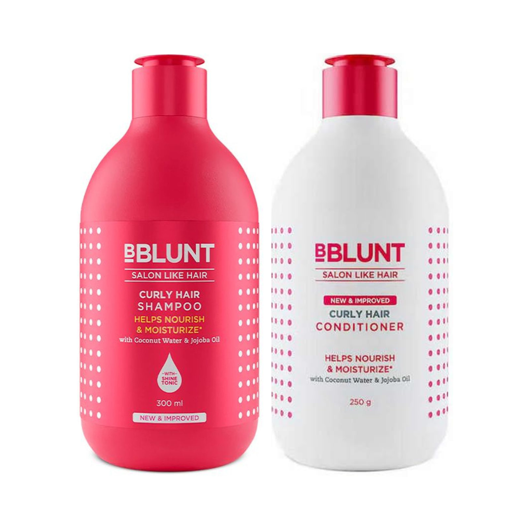 BBLUNT Curly Hair Shampoo (300 ml) / Conditioner (250ml)