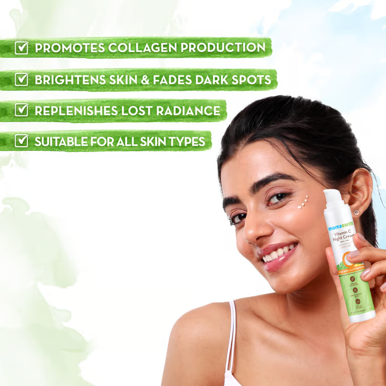 Vitamin C night cream benefits