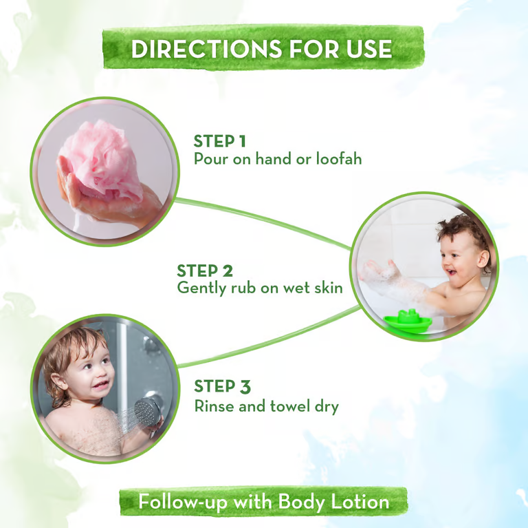 Mamaearth Original Orange Body Wash For Kids with Orange and Oat Protein - 300 ml