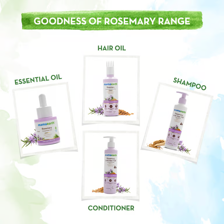 Rosemary Essential Oil for Hair Growth