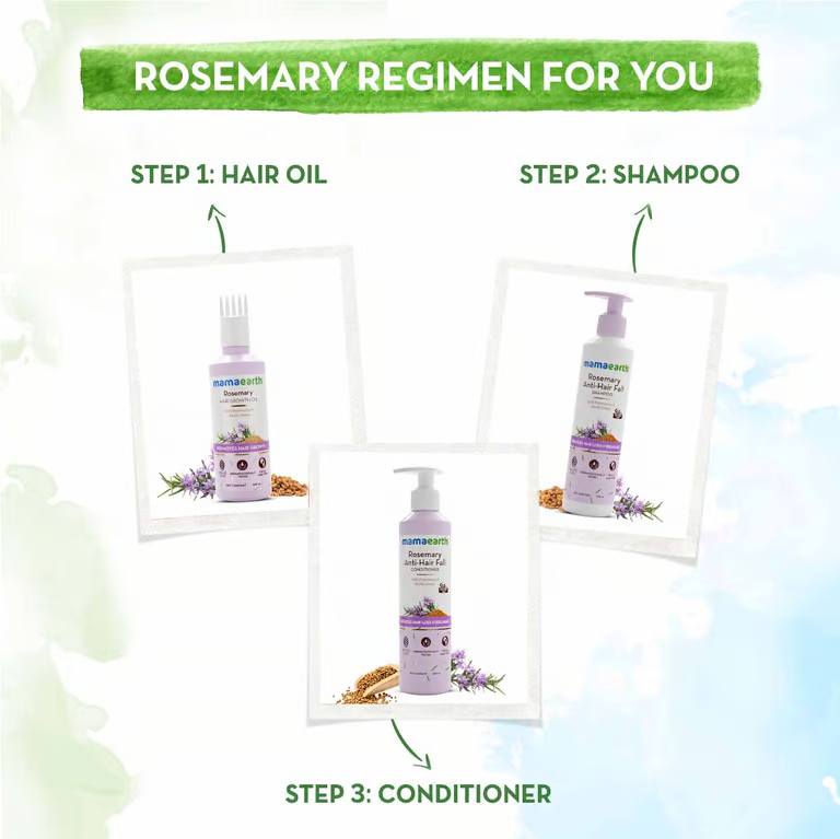 Rosemary Anti-Hair Fall Combo regimen for you