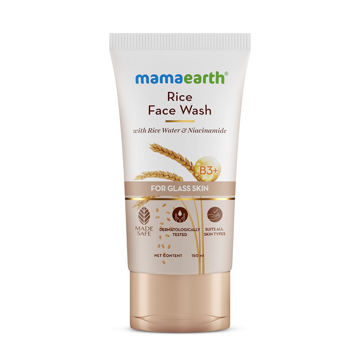 Mamaearth Rice Face Wash for Glass Skin - 100/150 ml