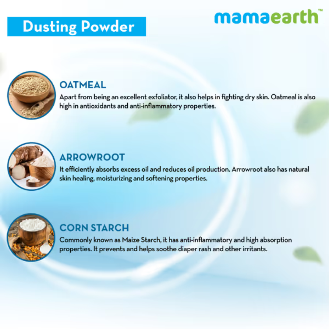 Mamaearth Dusting Powder for Babies - 150g
