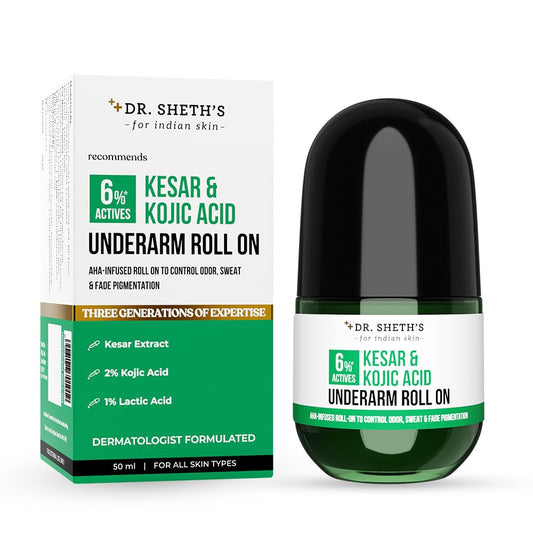 Dr. Sheth’s Kesar & Kojic Underarm ROLL-ON 50ml