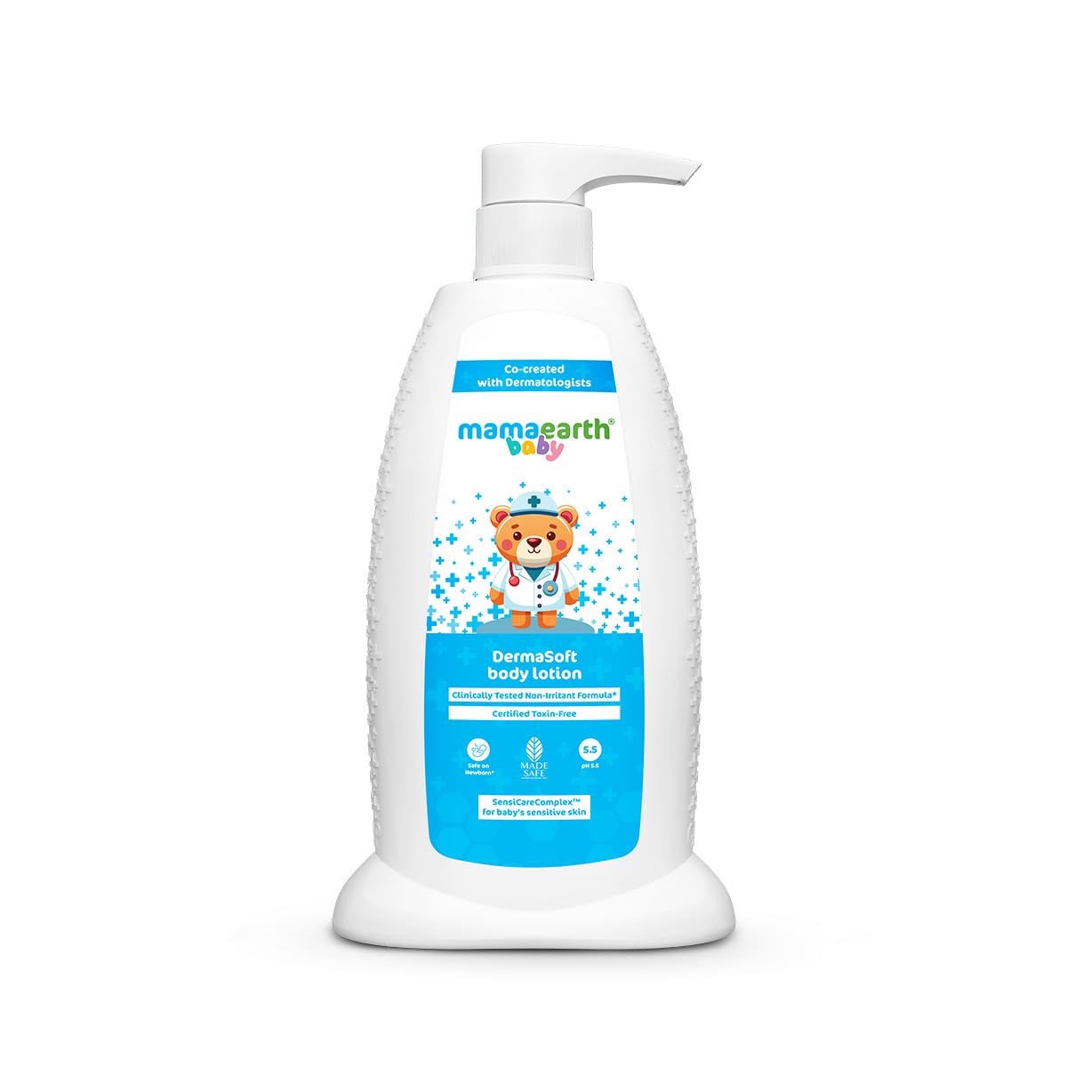 Mamaearth Baby DermaSoft Body Lotion for Baby's Sensitive Skin (250 ml)