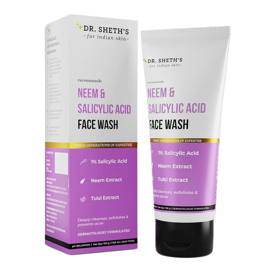 Dr. Sheth’s Neem & Salicylic Acid Face Wash - 100 ml