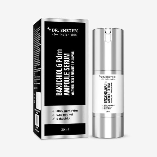 Dr. Sheth's Bakuchiol & Pdrn Ampoule Serum for Firms & Plumps Skin - 30ml