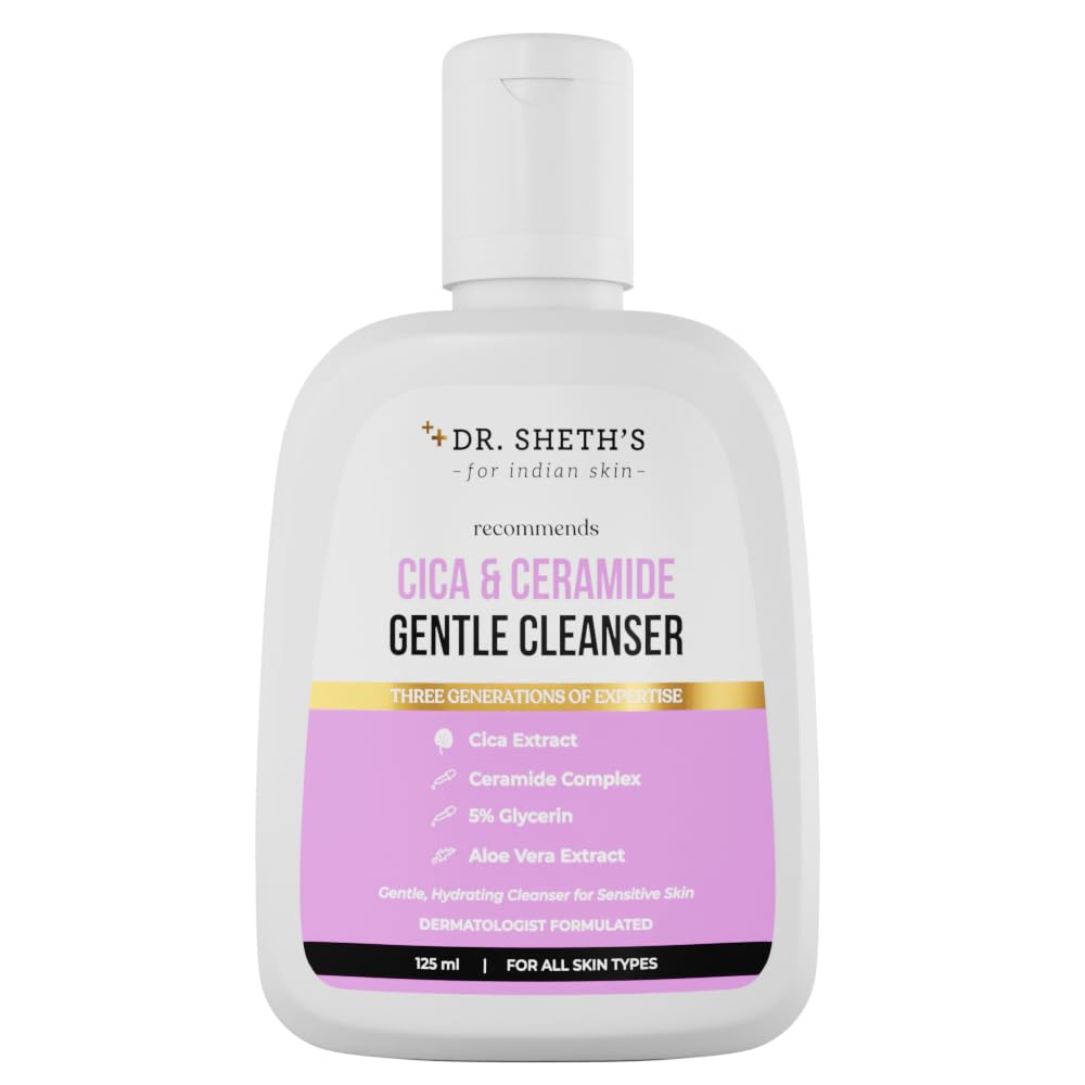 Dr. Sheth's Cica & Ceramide Gentle Cleanser - 125ml