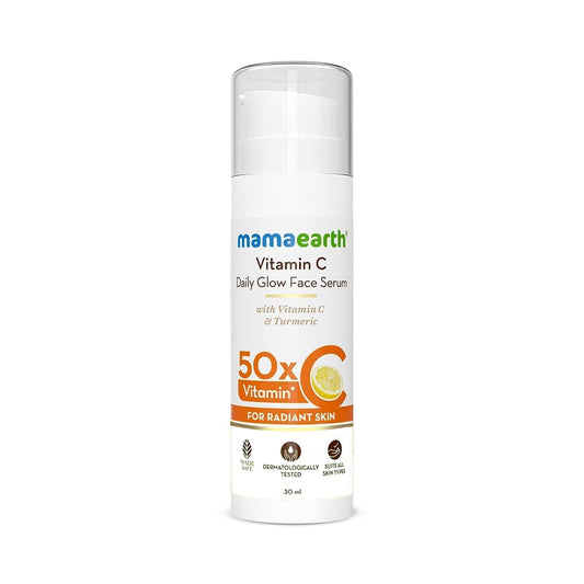 Mamaearth Vitamin C Daily Glow Face Serum 50 X Vitamin C -30ml