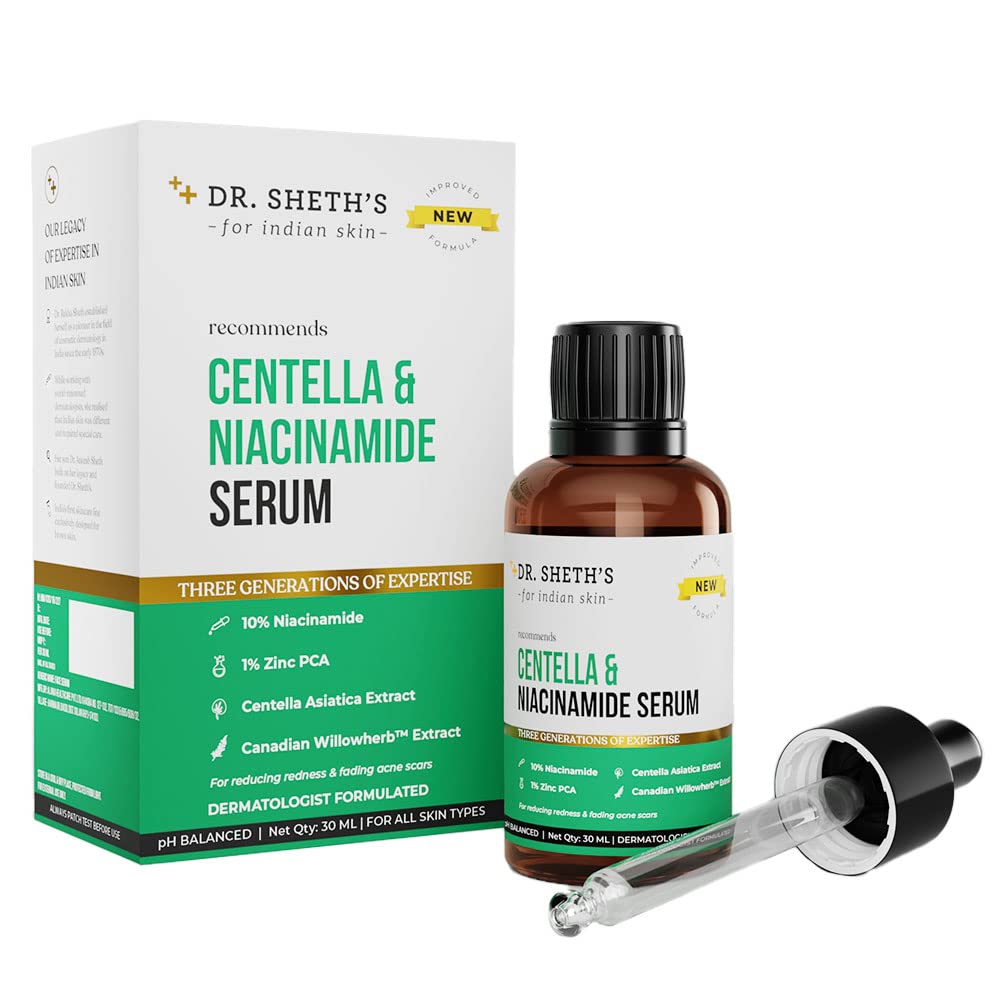 Dr. Sheth's Centella & Niacinamide Face Serum - 30ML