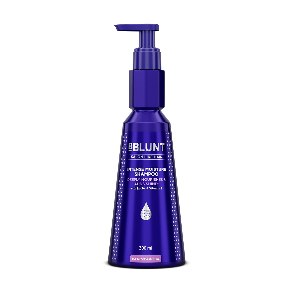 Bblunt Intense Moisture Shampoo | Moisturizes, Hydrates & Adds Shine | 300ml