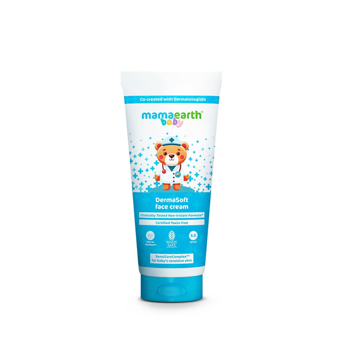 Mamaearth Baby DermaSoft Face Cream for Baby's Sensitive Skin (80 gm)