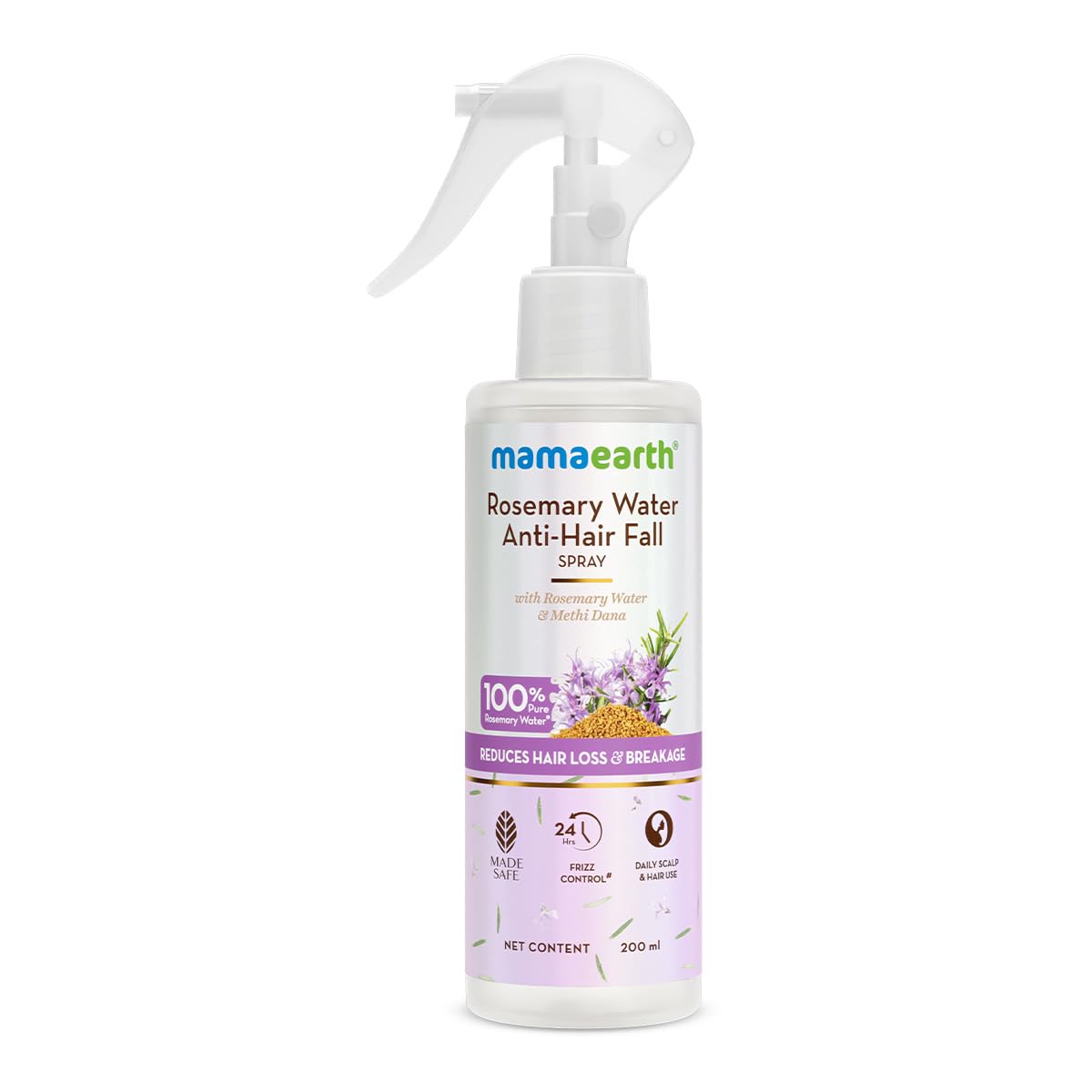 Mamaearth Rosemary Water Anti-Hair Fall Spray 200ml