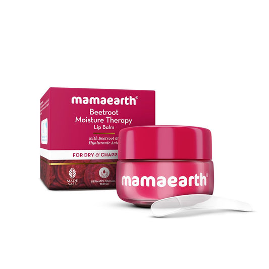 Mamaearth Beetroot Moisture Therapy Lip Balm | Heals, Brightens | 15g