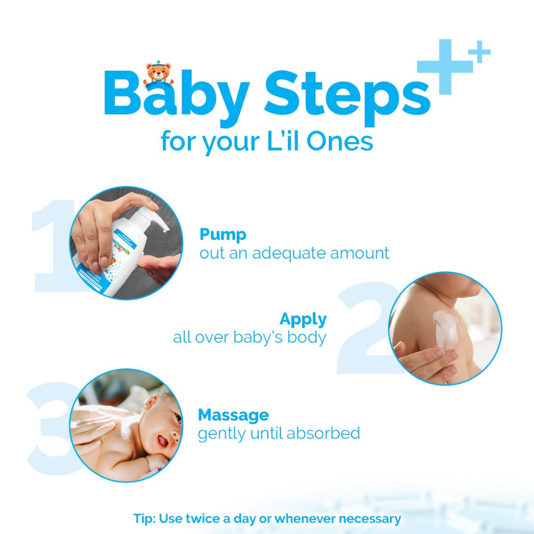 Mamaearth Baby DermaSoft SensiCare™ Complete Care Combo (Head to Toe Wash 250ml + Body Lotion 250ml)