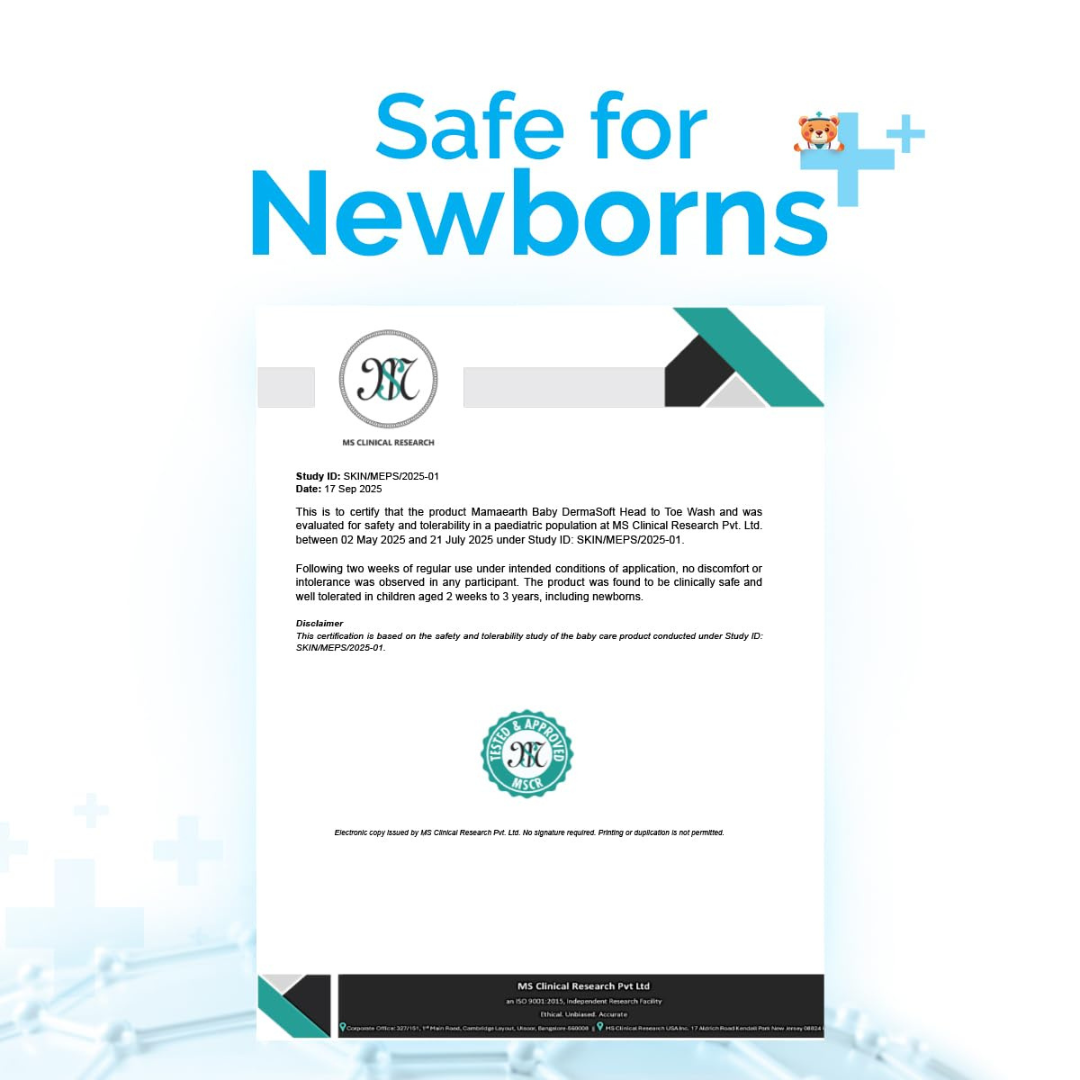 Mamaearth Baby DermaSoft SensiCare™ Complete Care Combo (Head to Toe Wash 250ml + Body Lotion 250ml)