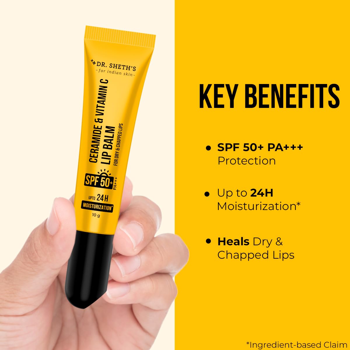 Dr. Sheth's Ceramide & Vitamin C Lip Balm 10g