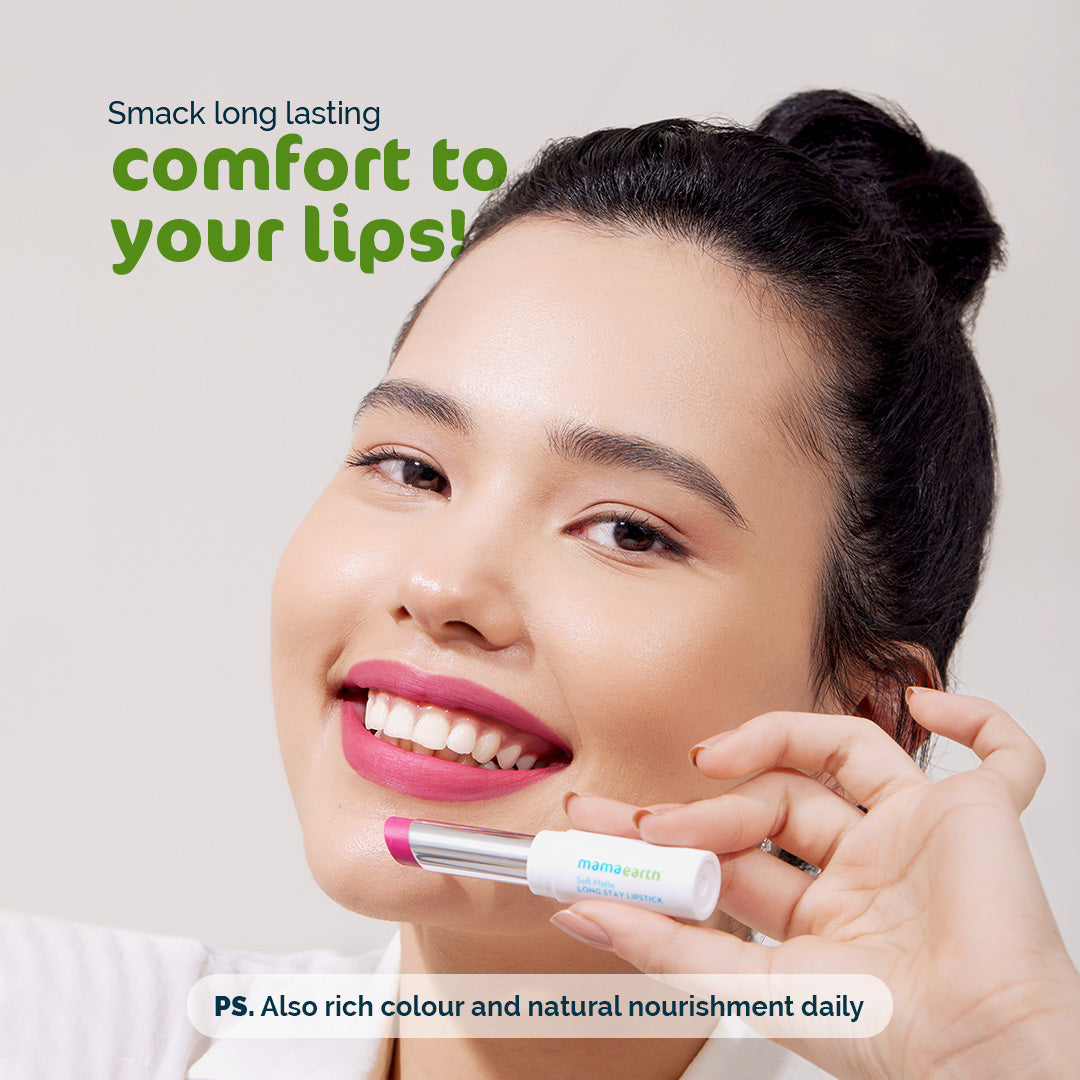 Load video: Mamaearth lipstick ads