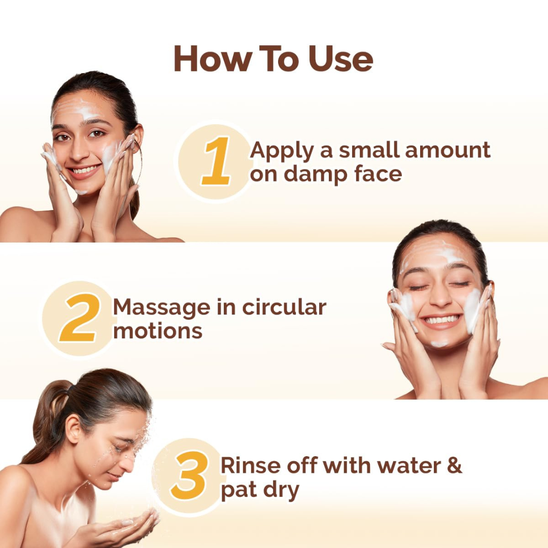 Mamaearth Ubtan Glow & Tan Removal Duo (Ubtan Face Wash 200 ml + Ubtan Face Scrub 100 g)
